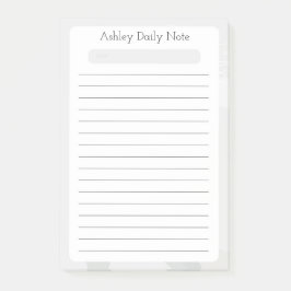 Snabb anteckningsdesign för anpassningsbar post-it block