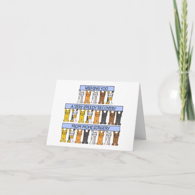 Snabb återhämtning från Mohs kirurgi Kort (Framsida)