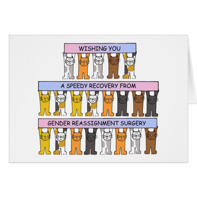 Snabb återställning av Gender. Hälsningskort (Framsidan Horizontal)