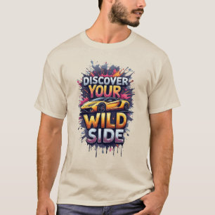 Snabb Äventyr Sportbil Stadsliv T Shirt