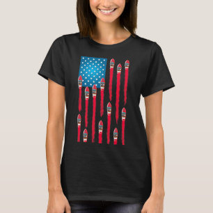 Snabb båt flaggdesign t shirt