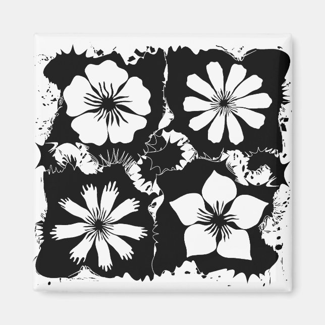 Snabb blomma magnet (Framsidan)