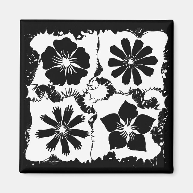 Snabb blomma magnet (Framsidan)