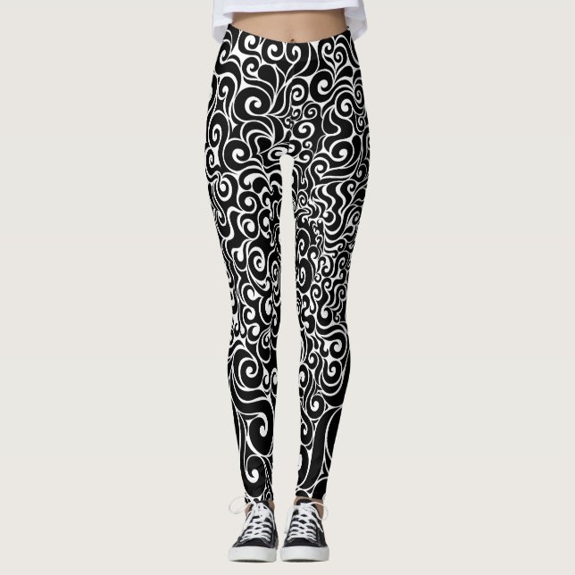 Snabb design leggings (Framsida)