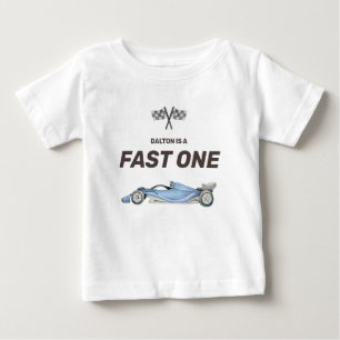 Snabb Ett Racerkostym För Ettårsfirande - T-Shirt