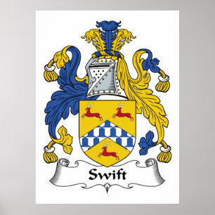 Snabb familjvapensköld poster