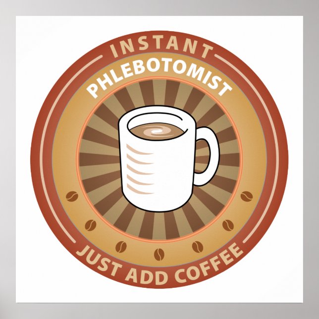 Snabb flebotomist poster (Framsidan)