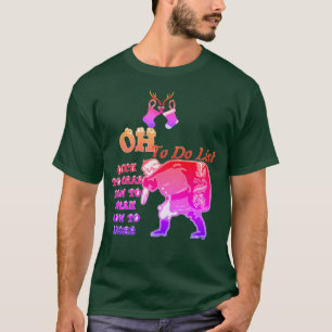 Snabb för att lyssna långsamt till iljestöd T-Shir T Shirt