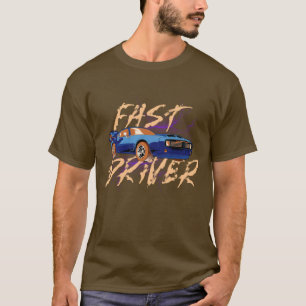 SNABB FÖRARE - blå T Shirt