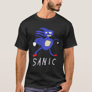 Snabb funktion för Sanic Meme Hog T Shirt