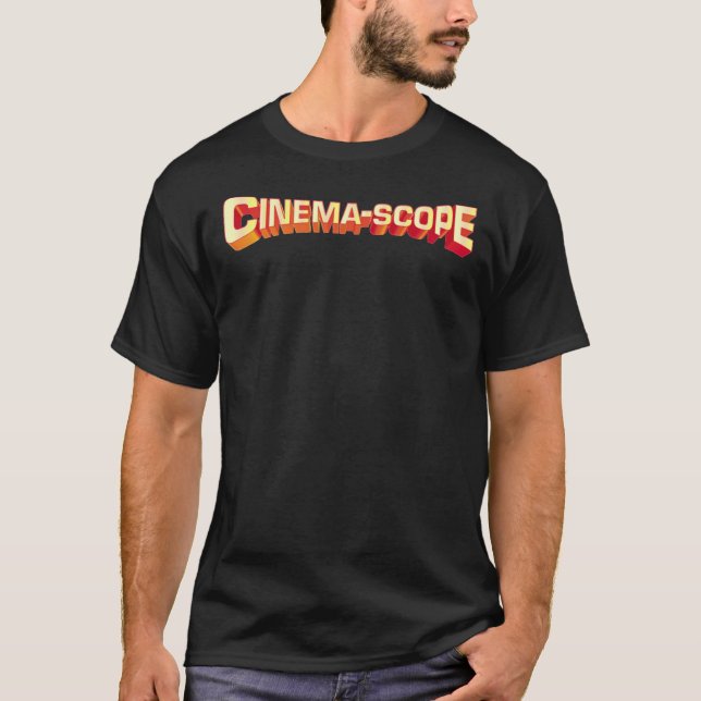 Snabb grab - CinemaScope Classic T-Shirt (Framsida)
