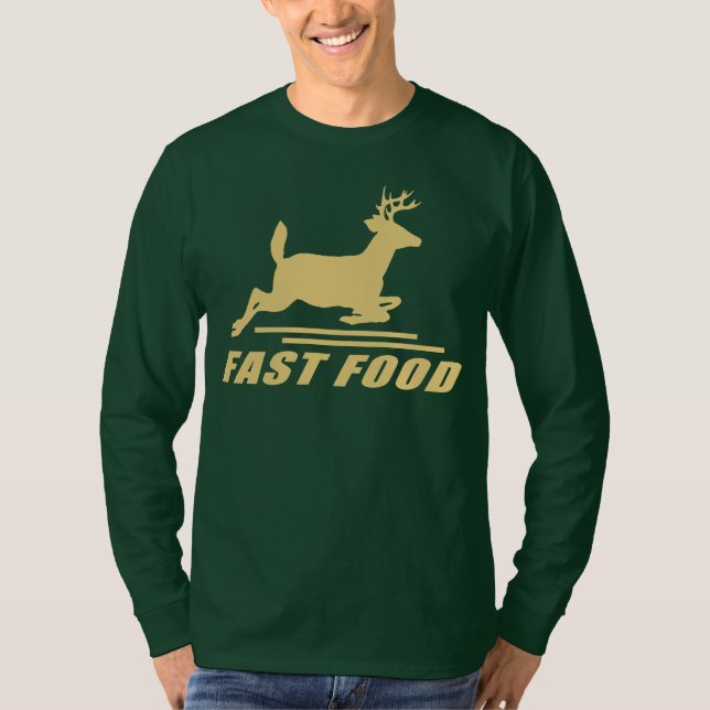 Snabb Hjort Tee Shirt (Framsida)