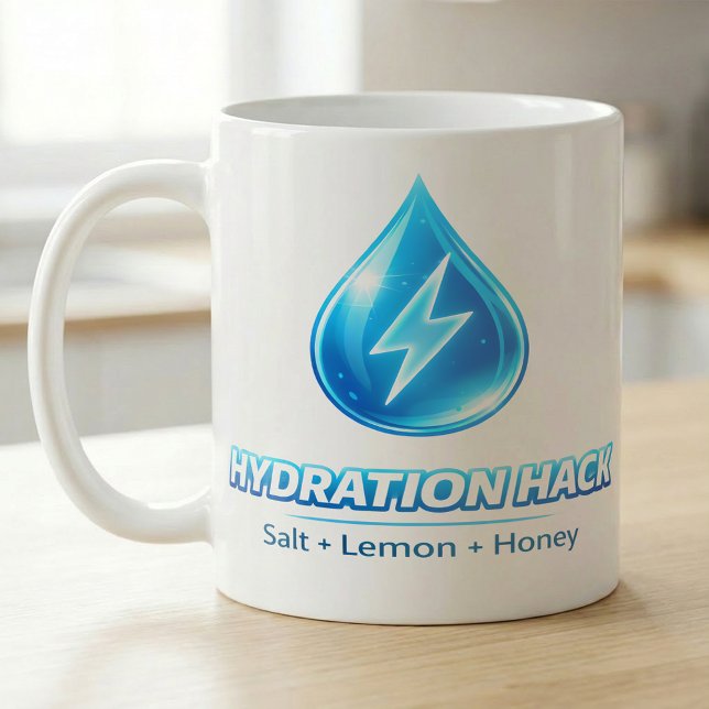 Snabb Hydrering Citron Salt Honung Rutin Kaffemugg (Skapare uppladdad)