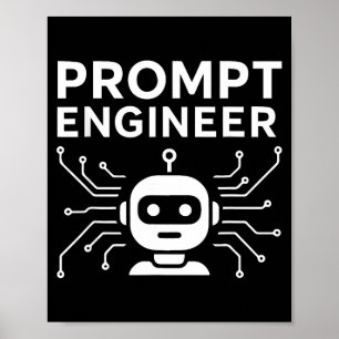 Snabb Ingenjörskläder Roligt Ai Teknik Skämt Prese Poster