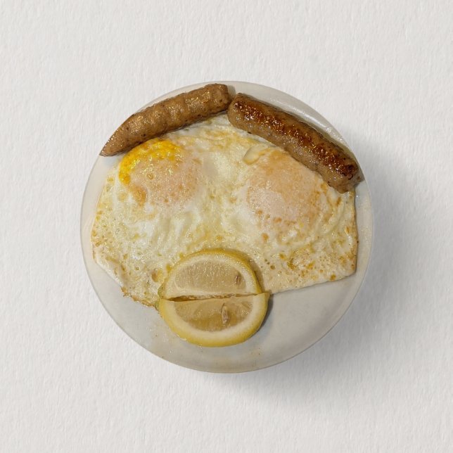 Snabb KARL:s Ansikte i ägg Knapp (Framsida)