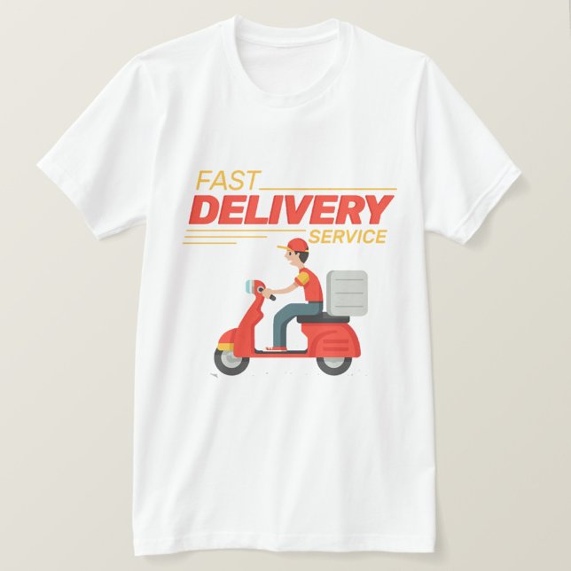 Snabb livsmedelsförsörjning t shirt (Fast Delivery Service T-shirt!)