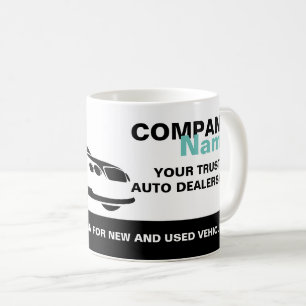 Snabb Logotyp, annonsering om automatisk återgivni Kaffemugg