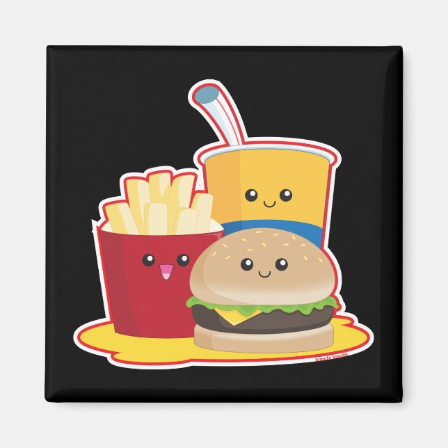 Snabb mat magnet (Framsidan)