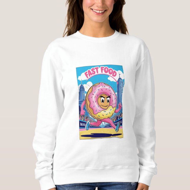 Snabb mat t shirt (Framsida)
