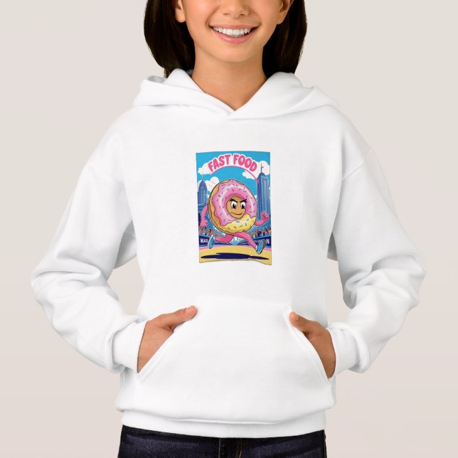 Snabb mat t shirt (Framsida)