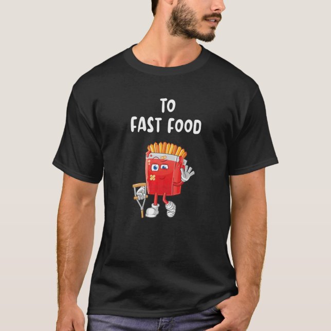 Snabb matfärgsfärja t shirt (Framsida)