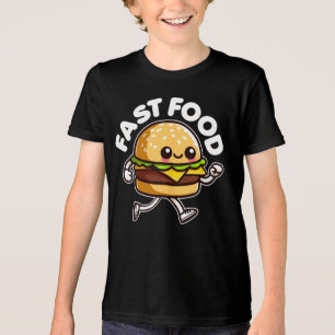 Snabb matutbränning fungerar lustigt t shirt