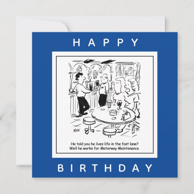 Snabb motorväg. Underhåll av motorvägar Kort (Framsida)