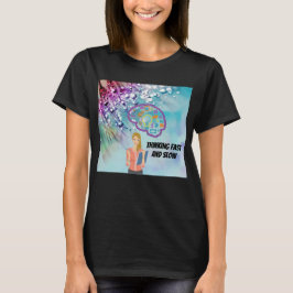 Snabb och långsam tankning t shirt