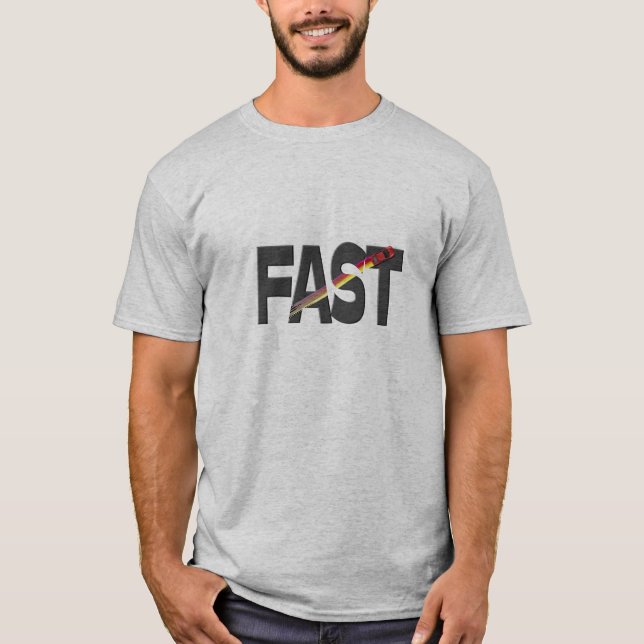 Snabb och lös t shirt (Framsida)