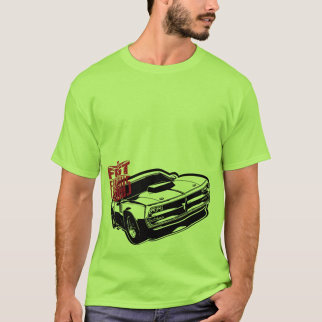 Snabb och lös t shirt (Framsida)