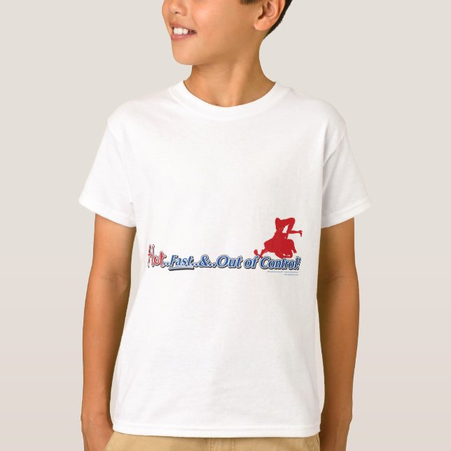 Snabb och okontrollerad hett tröja (Framsida)