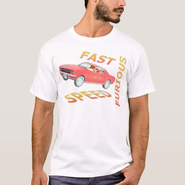 Snabb och snabb felfri 01 t shirt (Framsida)