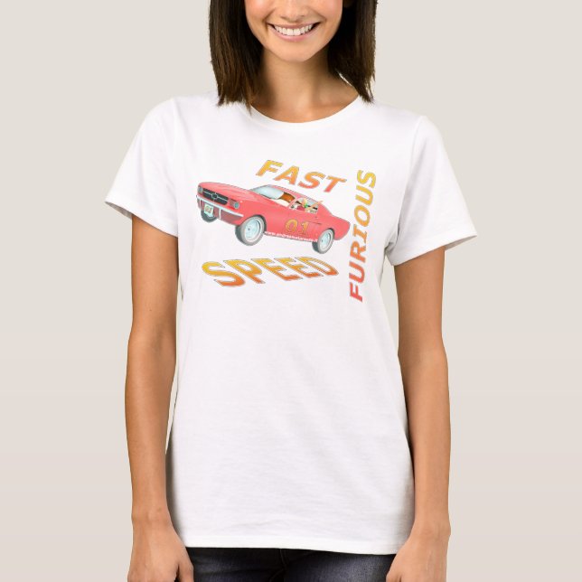 Snabb och snabb felfri 01 t shirt (Framsida)
