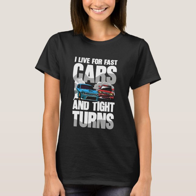 Snabb Racing T Shirt (Framsida)