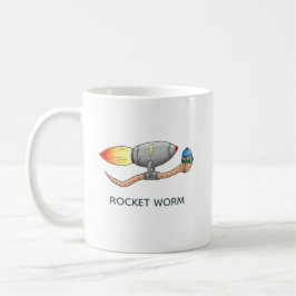 Snabb raketmask kaffemugg