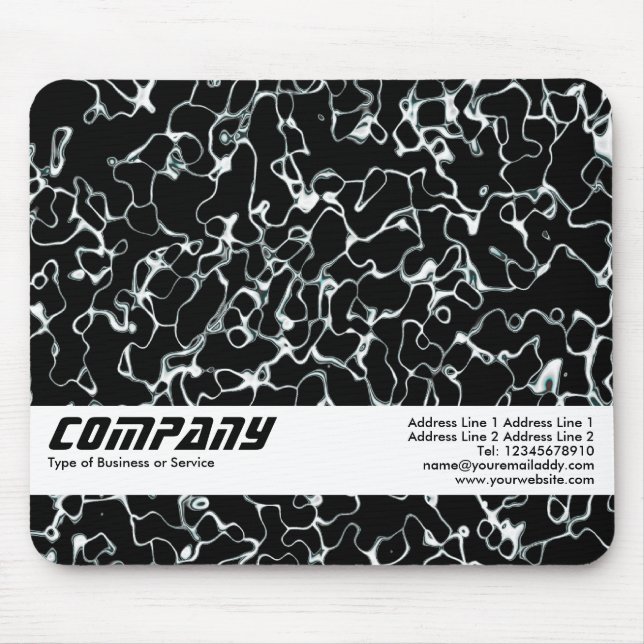 Snabb Silver-trådar, företag Musmatta (Framsidan)