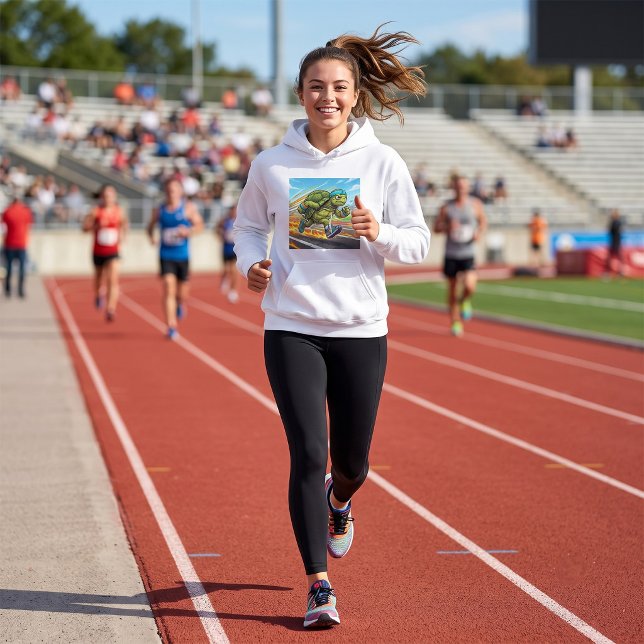 Snabb Sköldpadda Sprinter Atletisk Löpare T Shirt (Skapare uppladdad)