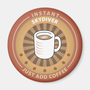 Snabb Skydiver Magnet