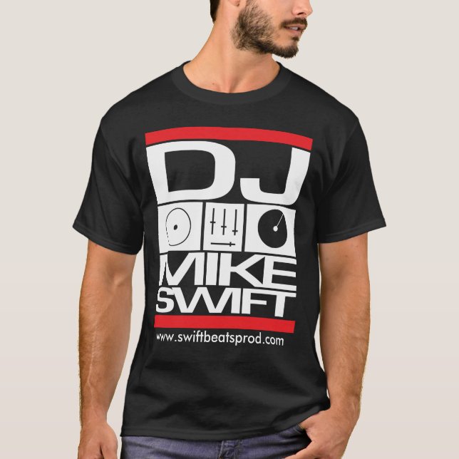 Snabb T-tröja för DJ Mike T Shirt (Framsida)