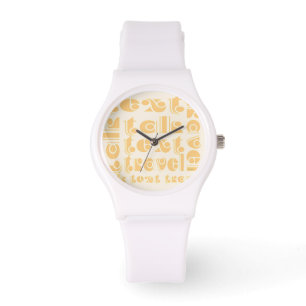 Snabb textresning armbandsur
