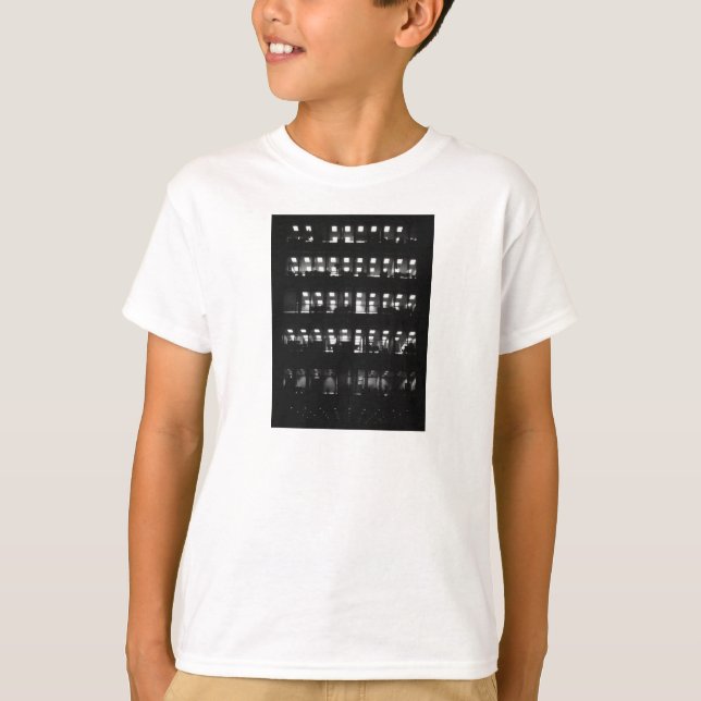 Snabb torr sportT-tröja för ungar T Shirt (Framsida)