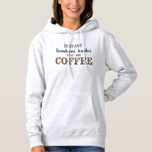 Snabb Trombone Teacher Add Coffee Funny Music T Shirt