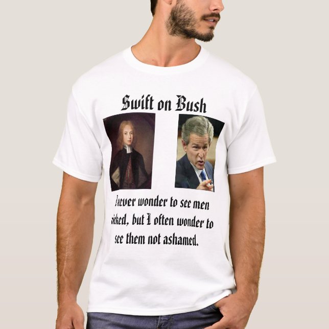 snabb undrar jag aldrig för att se ond manar, men t-shirt (Framsida)