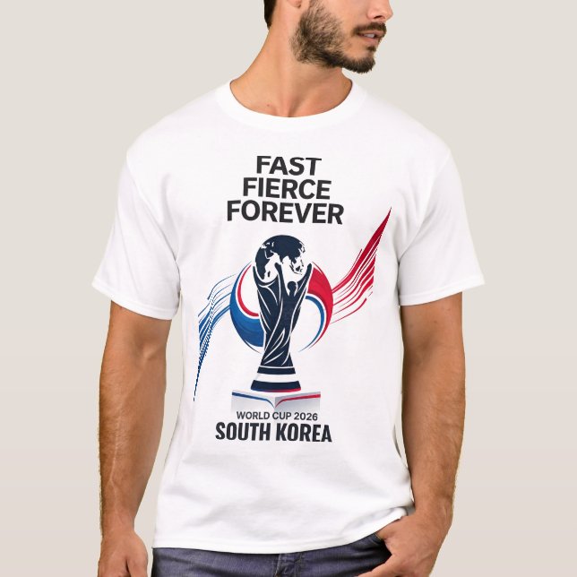 Snabb Vild För Evigt T Shirt (Framsida)