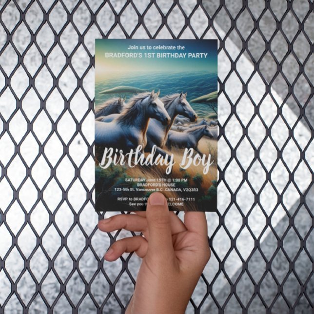 Snabba andar: En framstormande flock Vykort (Skapare uppladdad)