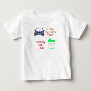 Snabba bilar och Kall Mjölk T Shirt