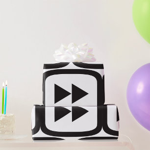 Snabba fram-ikon presentpapper