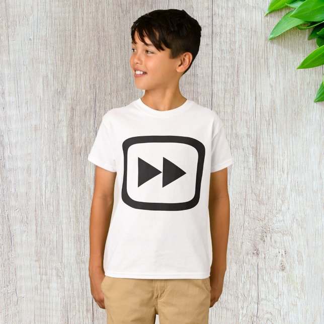 Snabba fram-ikon t shirt (Skapare uppladdad)