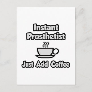 Snabba protestanter ... Lägg bara till kaffe Vykort