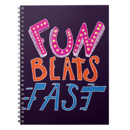 Snabba roligtar anteckningsbok